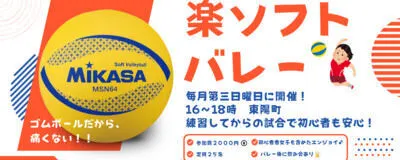 楽ソフトバレーの活動紹介