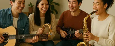 音楽(ギター・ウクレレ・弾き語り)サークルHOMEの活動紹介