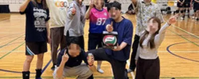 【新松戸】6人制男女混合バレー/毎週日曜夜/女性経験者のみ募集中/今のレベルは中級〜Dレベルの活動紹介